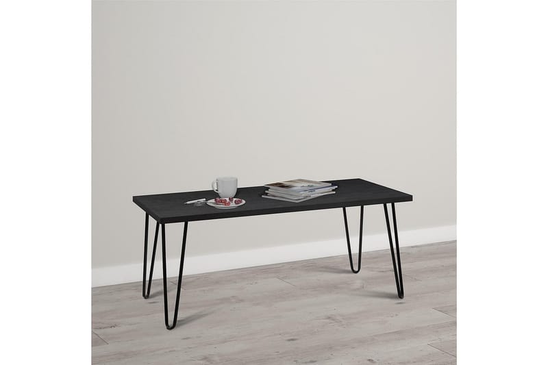 Owen Sofabord 107 cm Sort - Dorel Home - Møbler - Borde - Sofabord