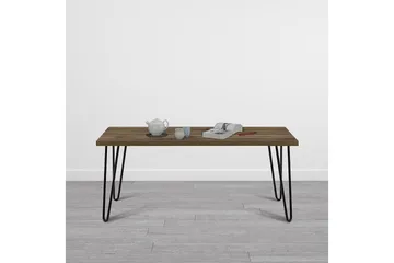 Owen Sofabord 107 cm Valnøddebrun/Sort - Dorel Home - Møbler - Borde - Sofabord