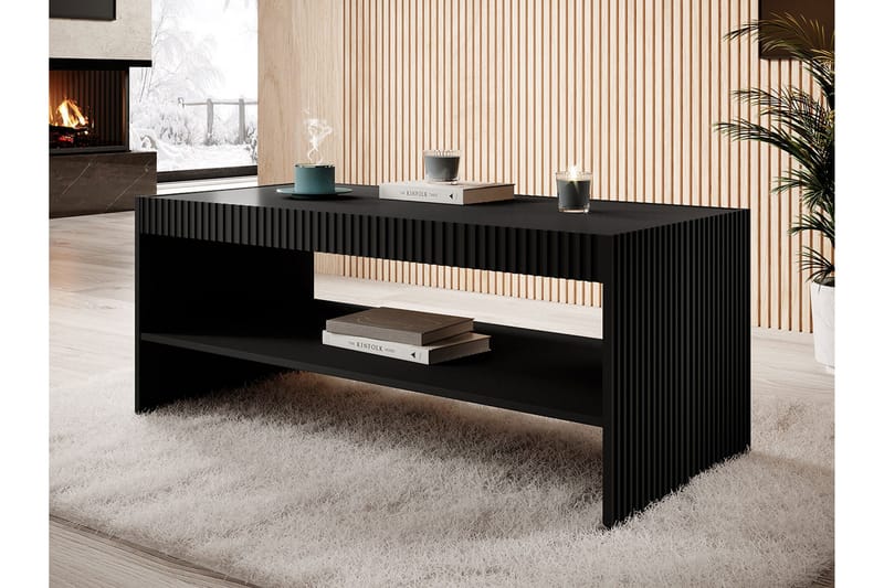 Pafos Sofabord Rektangulær Sort - Møbler - Borde - Sofabord