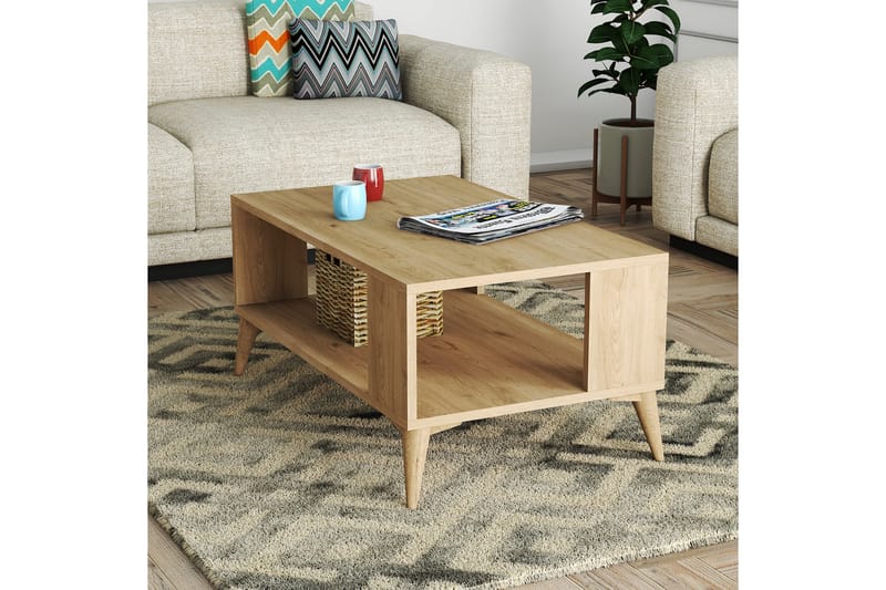 Palgrave Sofabord 90x54x90 cm - Eg - Møbler - Borde - Sofabord