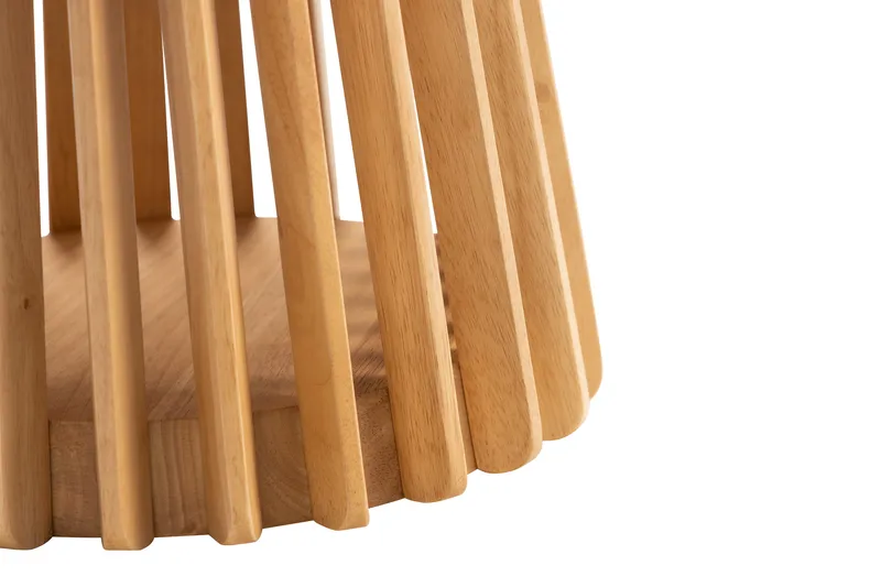 Peyra Sofabord  60 cm Rundt Eg - Natur - Møbler - Borde - Sofabord