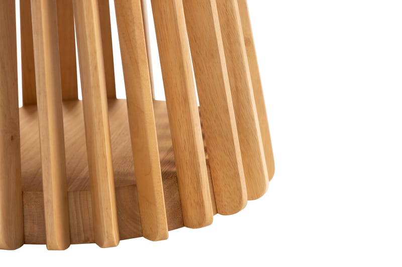 Peyra Sofabord  60 cm Rundt Eg - Natur - Møbler - Borde - Sofabord