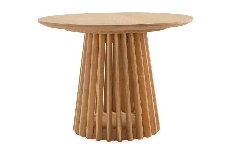 Peyra Sofabord  60 cm Rundt Eg - Natur - Møbler - Borde - Sofabord