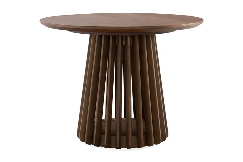 Peyra Sofabord 60 cm Rundt - Valnød - Møbler - Borde - Sofabord