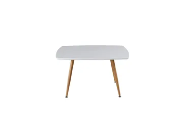 Plaza Sofabord 80x80 cm - Hvid - Møbler - Borde - Sofabord
