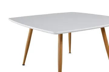 Plaza Sofabord 80x80 cm - Hvid - Møbler - Borde - Sofabord