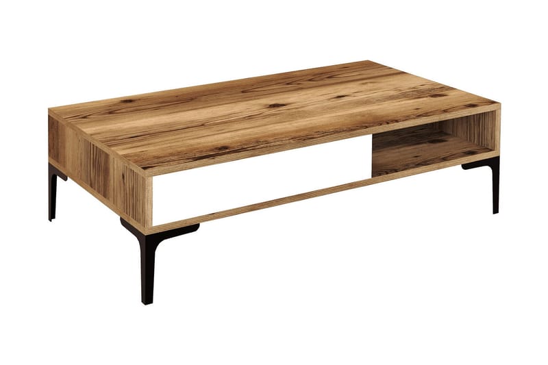 Poko Sofabord 105x32,6x105 cm - Brun - Møbler - Borde - Sofabord