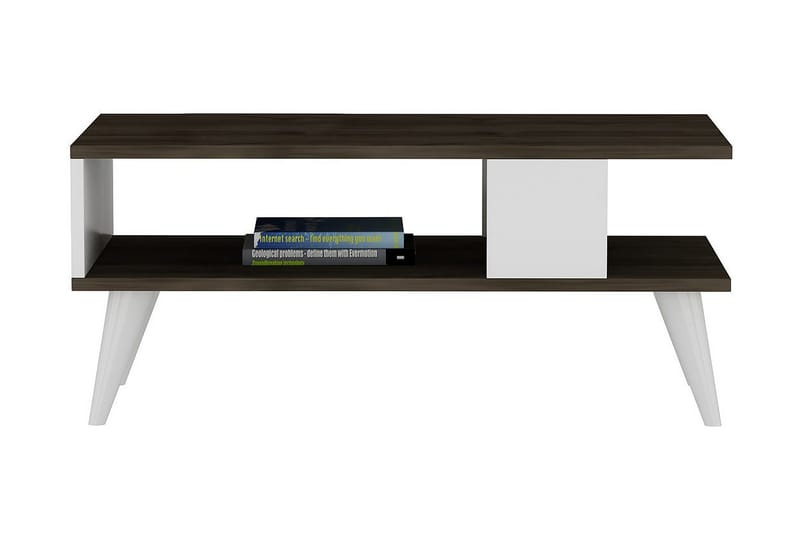 Puijas Sofabord 90x40x90 cm - Brun - Møbler - Borde - Sofabord