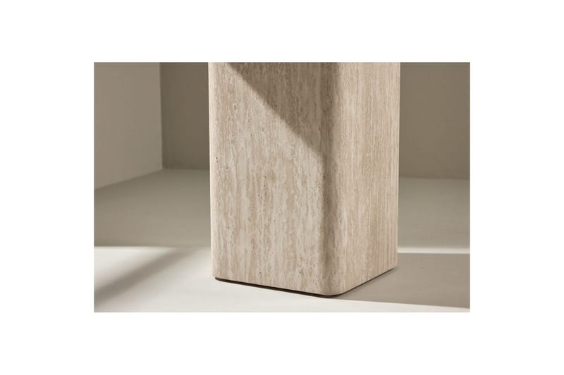 Sofabord Qvart - Beige, 50x50x56 - Møbler - Borde - Sofabord