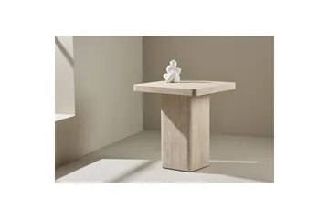 Sofabord Qvart - Beige, 50x50x56 - Møbler - Borde - Sofabord