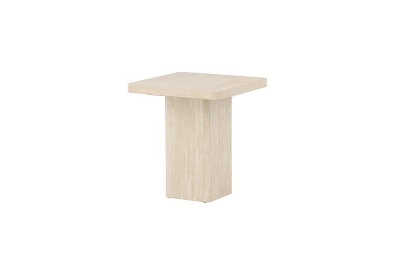 Sofabord Qvart, Beige, 50x50x56