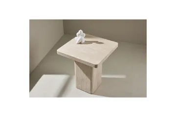 Sofabord Qvart - Beige, 50x50x56 - Møbler - Borde - Sofabord