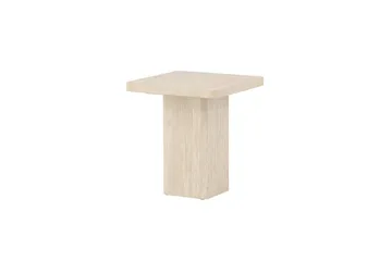 Sofabord Qvart - Beige, 50x50x56 - Møbler - Borde - Sofabord