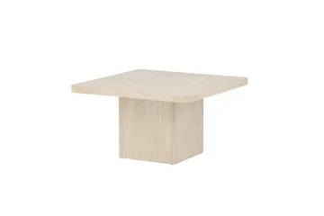Sofabord Qvart - Beige, 80x80x46 - Møbler - Borde - Sofabord