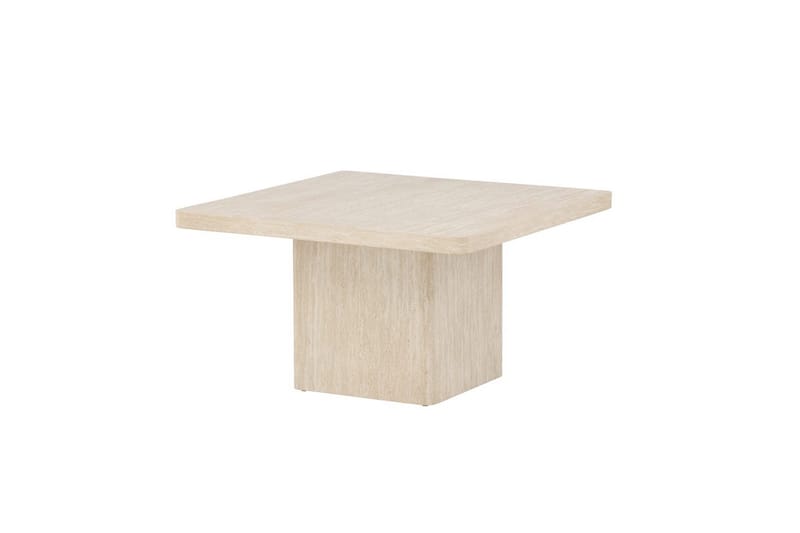Sofabord Qvart, Beige, 80x80x46