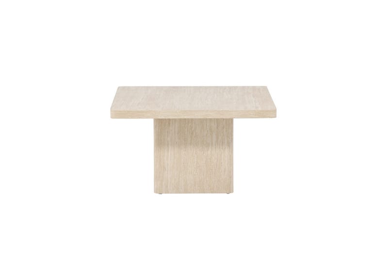 Sofabord Qvart - Beige, 80x80x46 - Møbler - Borde - Sofabord