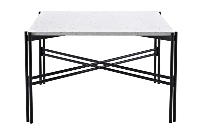 Razzia Deluxe Sofabord, Svart/Messing