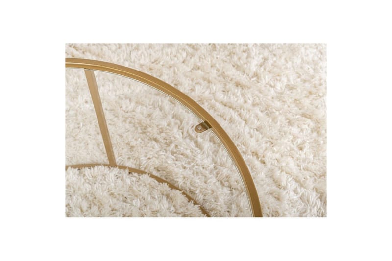 Sofabord Rikiya Guld Transparent - Guld Transparent - Møbler - Borde - Sofabord