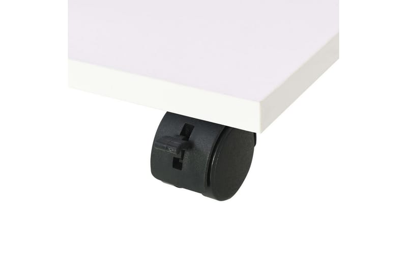Rullende Hylde 50 X 35 X 42 Cm Hvid - Hvid - Møbler - Borde - Sofabord