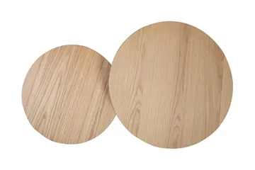 Sæt bord HELENA 2 stk D50xH45cm D40xH40cm - Møbler - Borde - Sofabord