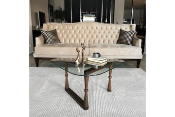 Sabani Sofabord 96 cm Trekantet - Valnøddebrun - Møbler - Borde - Sofabord