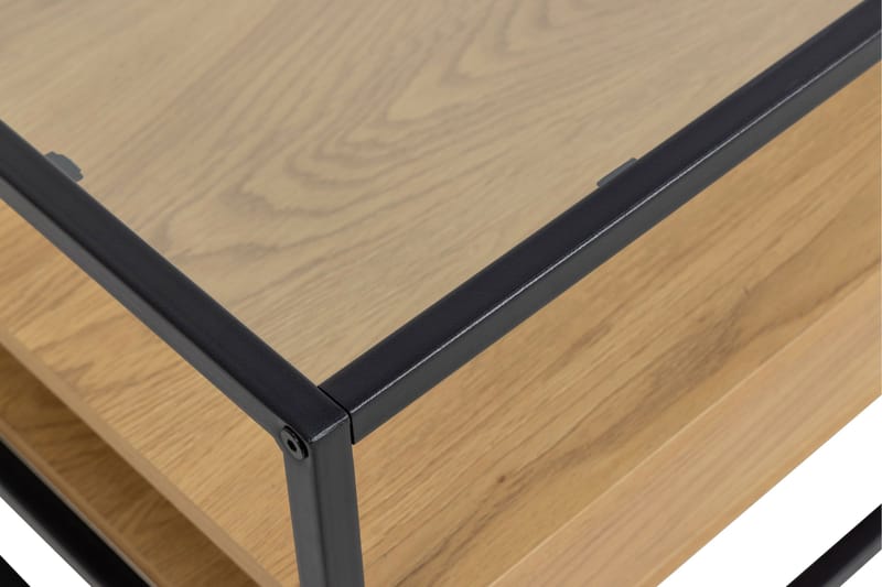 Sakila Sofabord 80x80 cm - Transparent - Møbler - Borde - Sofabord