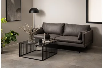Saklani Sofabord 80x80 cm - Sort - Møbler - Borde - Sofabord