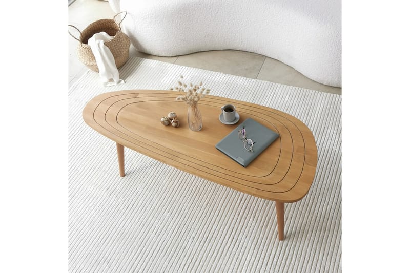 Saldus Sofabord 115 cm - Teak - Møbler - Borde - Sofabord