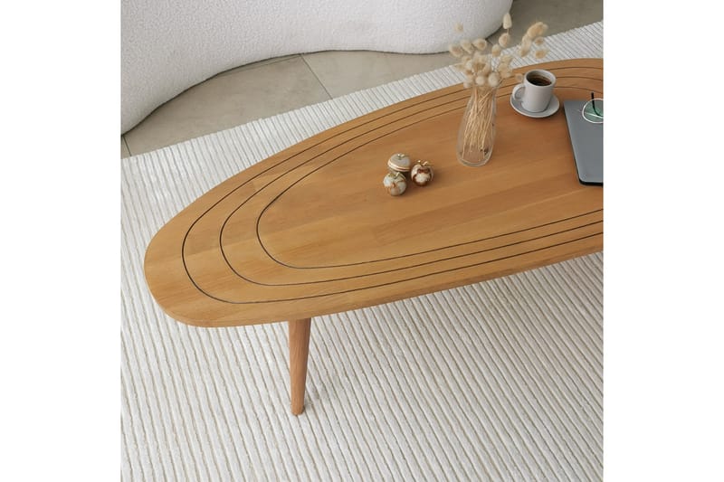 Saldus Sofabord 115 cm - Teak - Møbler - Borde - Sofabord