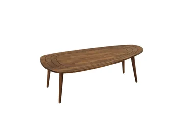 Saldus Sofabord 115 cm - Valnød finér - Møbler - Borde - Sofabord
