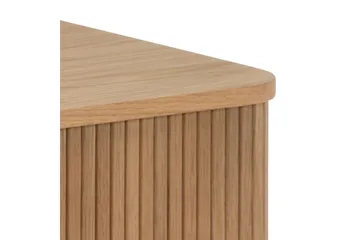 Samay 130x70 cm Rektangulært Sofabord med Opbevaring i Træ - Beige - Møbler - Borde - Sofabord