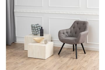 Samon Kvadratisk Sofabord 58 cm i Sten - Beige - Møbler - Borde - Sofabord