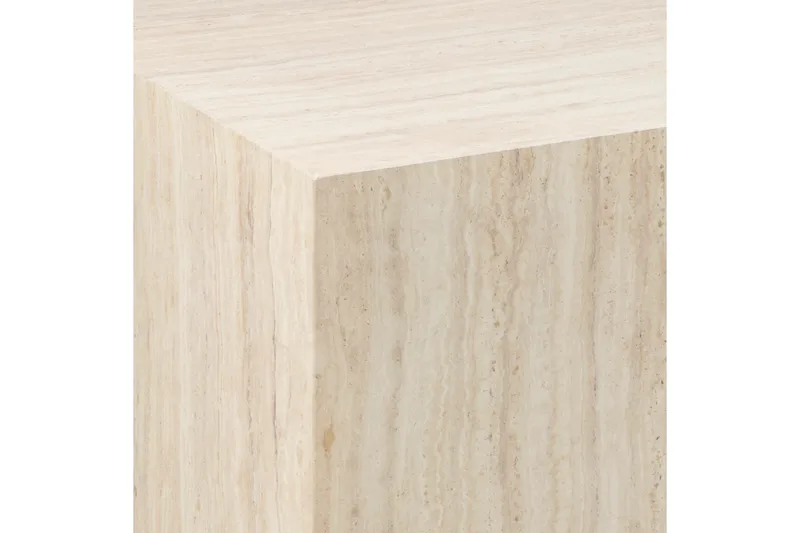 Samon Kvadratisk Sofabord 58 cm i Sten - Beige - Møbler - Borde - Sofabord