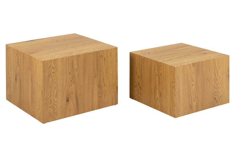 Samon Sofabord 58x58 cm - Natur - Møbler - Borde - Sofabord