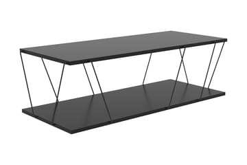 Sarnate Sofabord 120 cm med Opbevaringshylde