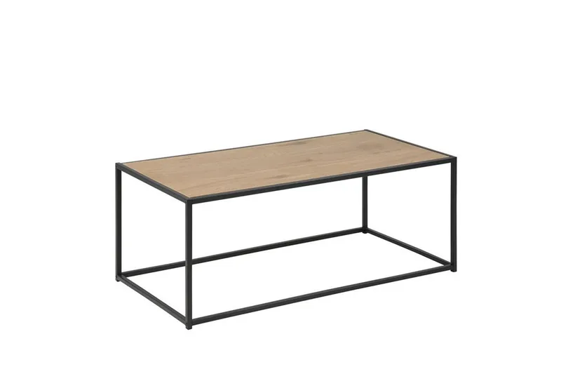 Seaford Sofabord Eg/Sort - Møbler - Borde - Sofabord