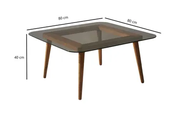 Selter Sofabord 80 cm - Bronze - Møbler - Borde - Sofabord
