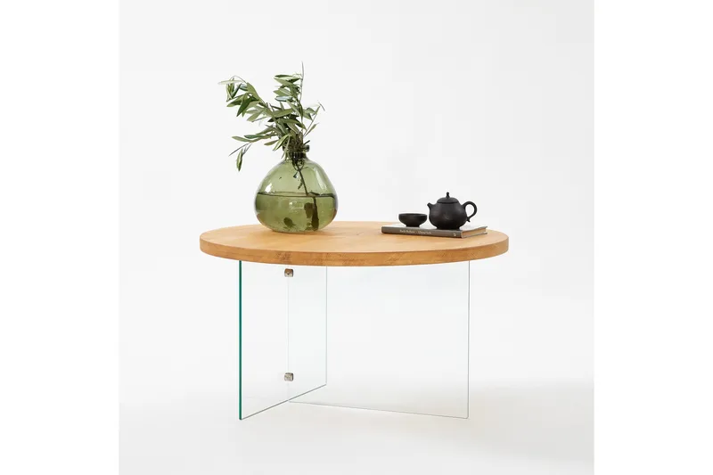 Serenity Sofabord 70 cm - Oak - Møbler - Borde - Sofabord