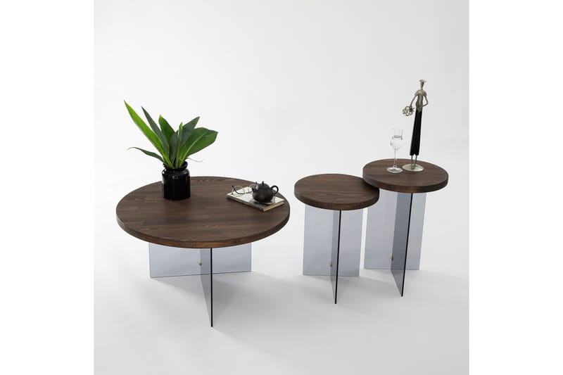 Serenity Sofabord 70 cm - Valnød finér - Møbler - Borde - Sofabord