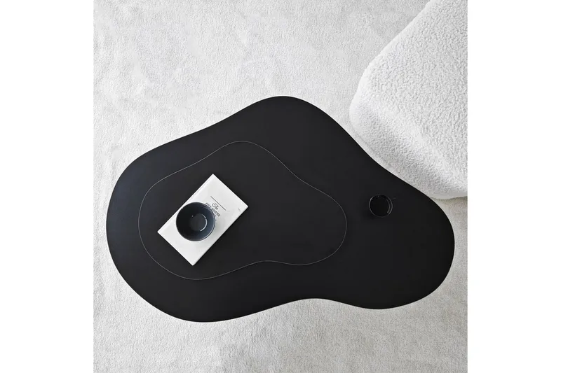 Sofabord Smeltet Sort - Sort - Møbler - Borde - Sofabord