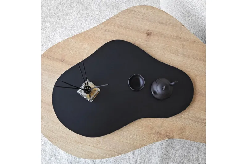 Sofabord Smeltet Sudamal Eg / Sort - Sudamal Eg / Sort - Møbler - Borde - Sofabord