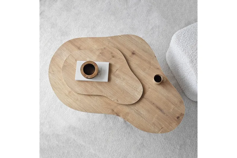 Sofabord Smeltet Sudamal Eg - Sudamal Eg - Møbler - Borde - Sofabord