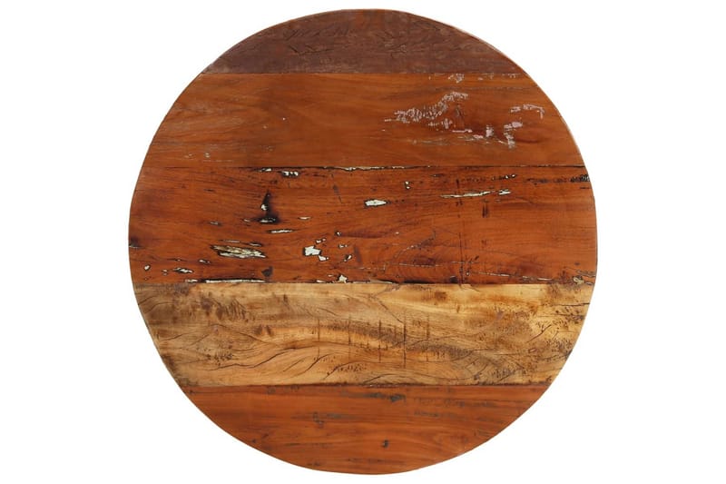 sofabord Ã˜68 cm massivt genbrugstræ - Brun - Sofabord
