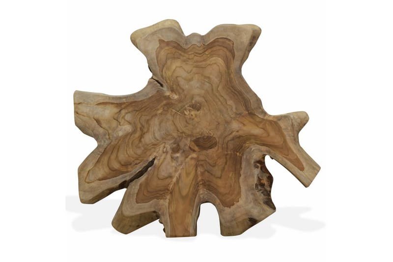 Sofabord Ægte Teaktræ 80 X 70 X 38 Cm - Brun - Møbler - Borde - Sofabord