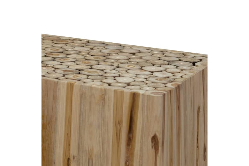 Sofabord Ægte Teaktræ 90 X 50 X 35 Cm - Brun - Møbler - Borde - Sofabord
