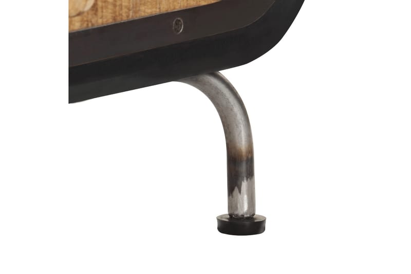 Sofabord 100 X 50 X 35 Cm Massivt Mangotræ - Brun - Møbler - Borde - Sofabord