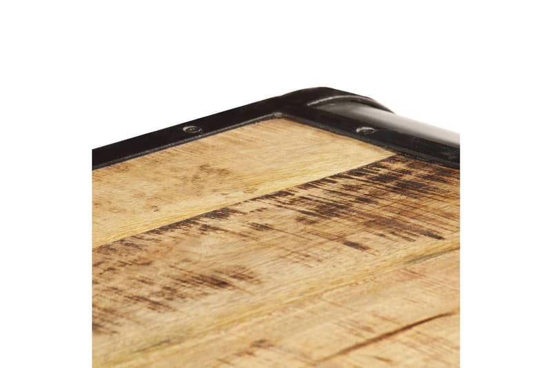 Sofabord 100 X 50 X 35 Cm Massivt Mangotræ - Brun - Møbler - Borde - Sofabord