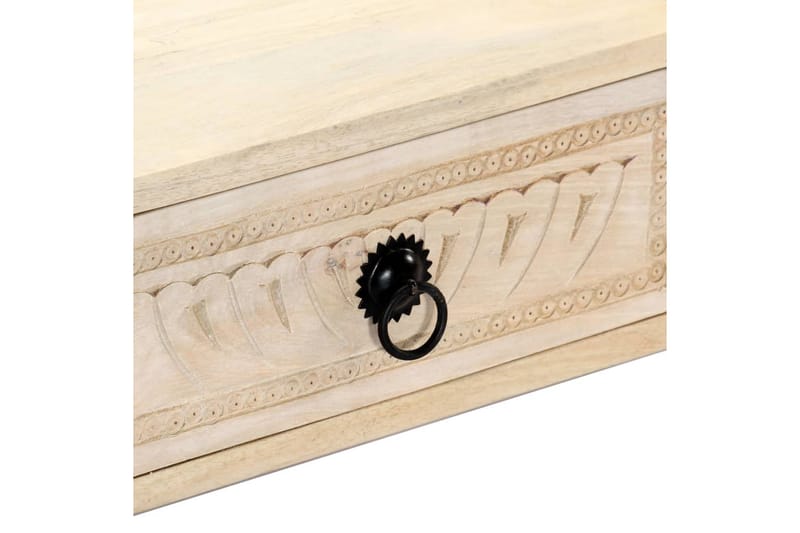 sofabord 100 x 60 x 40 cm massivt mangotræ - Møbler - Borde - Sofabord