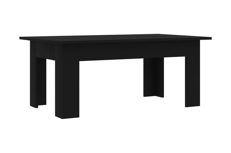 sofabord 100 x 60 x 42 cm spånplade sort - Sort - Møbler - Borde - Sofabord