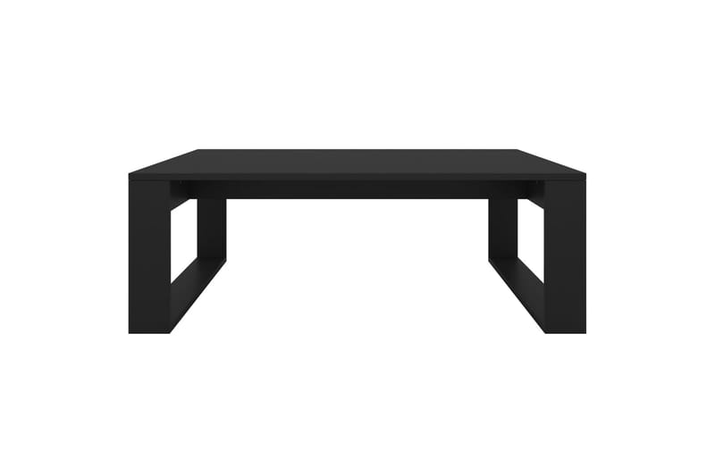 sofabord 100x100x35 cm spånplade sort - Sort - Møbler - Borde - Sofabord